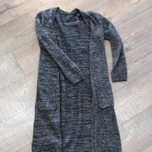 Long, Cozy, Open Cardigan